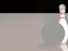 Cargar imagen en el visor de la galería, free-bowling-ball-with-pin-powerpoint-background
