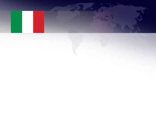 Free flag of Italy Powerpoint template and Google Slides theme