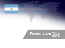 Load image into Gallery viewer, free-argentina-flag-PPT-template
