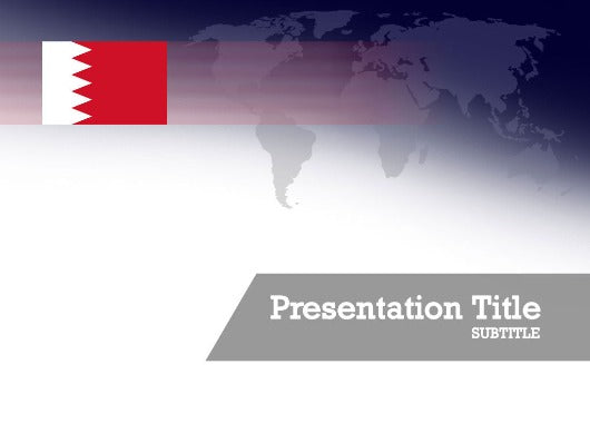 free-bahrain-flag-PPT-template