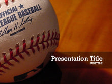Cargar imagen en el visor de la galería, free-baseball-PPT-template
