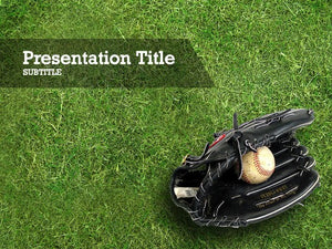 free-baseball-glove-with-ball-PPT-template