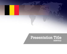 Cargar imagen en el visor de la galería, free-belgium-flag-PPT-template
