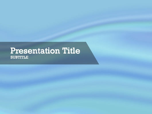 free-blue-ripples-PPT-template