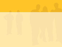 Load image into Gallery viewer, free-business-people-silhouettes-on-yellow-powerpoint-background
