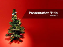 Cargar imagen en el visor de la galería, free-christmas-tree-PPT-template
