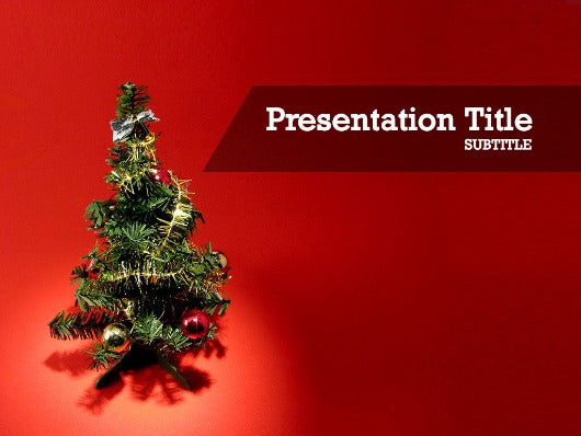 free-christmas-tree-PPT-template