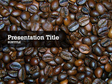 Load image into Gallery viewer, free coffee beans PPT template
