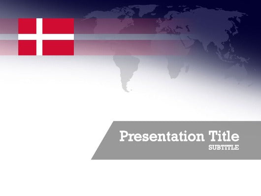 free-denmark-flag-PPT-template