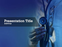 Load image into Gallery viewer, free-doctor-with-stethoscope-PPT-template
