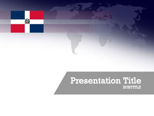 free-dominican-republic-flag-PPT-template