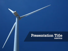 Cargar imagen en el visor de la galería, free-eolic-wind-turbine-PPT-template
