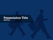 Load image into Gallery viewer, free-executives-sihouette-with-briefcases-PPT-template

