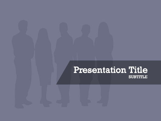 free-gray-silhouette-of-business-group-PPT-template