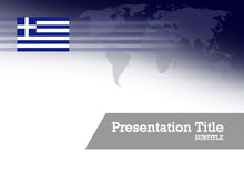 Cargar imagen en el visor de la galería, free-greece-flag-PPT-template
