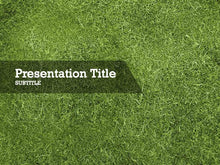 Load image into Gallery viewer, free-green-grass-PPT-template
