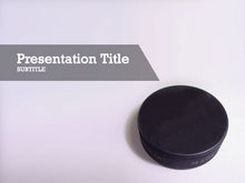 Load image into Gallery viewer, free-hockey-puck-PPT-template
