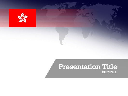 free-hong-kong-flag-PPT-template