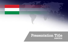 Load image into Gallery viewer, free-hungary-flag-PPT-template
