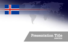 Load image into Gallery viewer, free-iceland-flag-PPT-template
