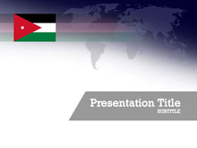 Cargar imagen en el visor de la galería, free-jordan-flag-PPT-template
