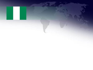 free Nigeria flag Google Slides theme