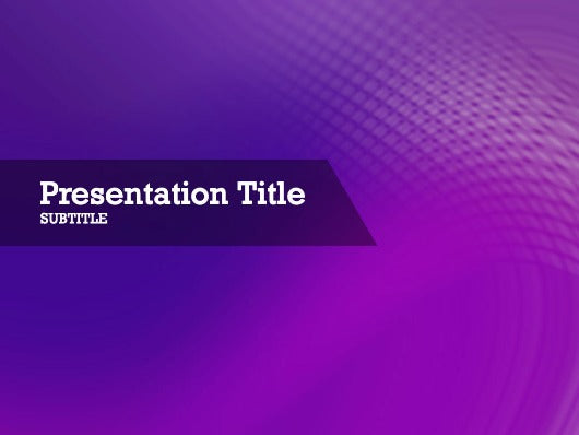 Free purple pattern Powerpoint template and Google Slides theme
