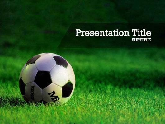 free-soccer-ball-PPT-template