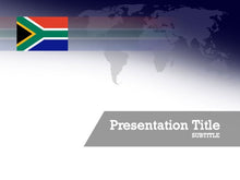 Cargar imagen en el visor de la galería, free-south-africa-flag-PPT-template
