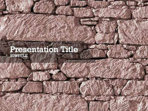 free-stone-wall-PPT-template