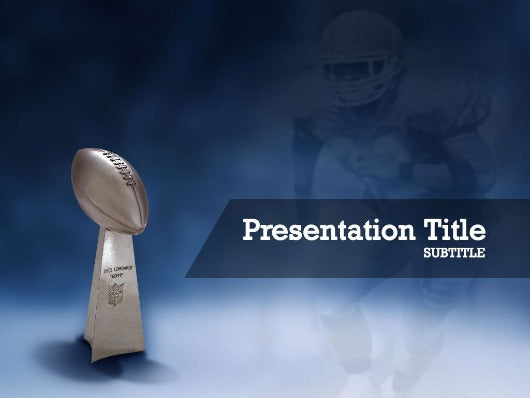 Nfl Football Powerpoint Template Free Football PowerPoint Templates