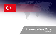 Load image into Gallery viewer, free-turkey-flag-PPT-template
