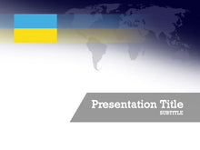 Load image into Gallery viewer, free-ukraine-flag-PPT-template
